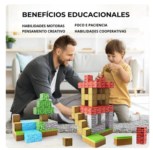 CubikOne ™ - 28 PIEZAS - Crea. Conecta. Construye